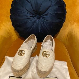Gucci Espadrilles White 🤍🤍 6.5